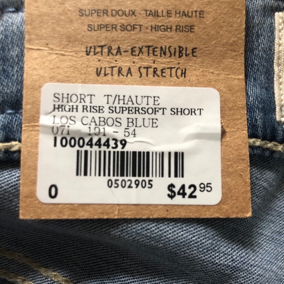 Garage High Rise Super Soft Jean Shorts! - Picture 3 of 4